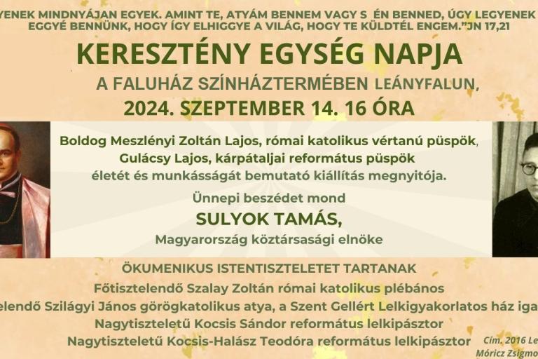 keresztény egység napja
